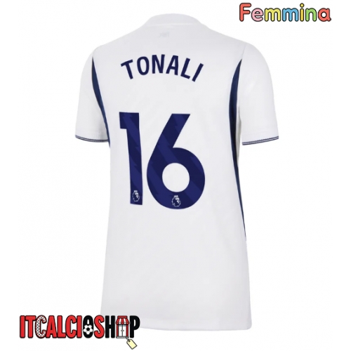 Tottenham Hotspur Sandro Tonali #16 Prima Maglia Femmina 2026-27 Manica Corta
